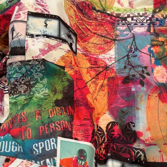 Oxbow French Surf Brand Wind Stopper Unisex Wndbreaker Jacket Multiclored Size L - Picture 11 of 14